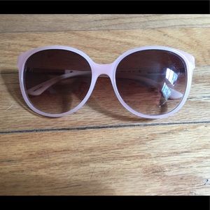 pink Kate spade sunglasses
